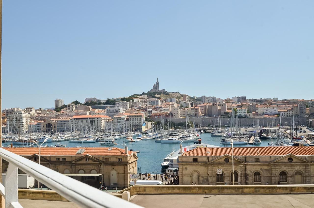 Massilia Blue - Grand Appartement Refait A Neuf Avec Vue Sur Le Vieux Port Марсель Екстер'єр фото